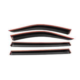 Deflettori Finestrini con Modanatura Cromata Niken Luxury (4 pz) foto 3