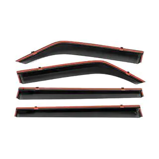 Deflettori Finestrini con Modanatura Cromata Niken Luxury (4 pz) foto 3