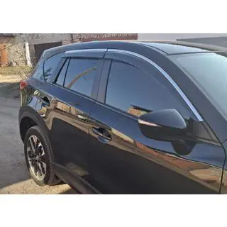 Deflettori Finestrini con Modanatura Cromata Niken Luxury (4 pz) foto 2