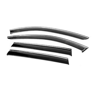 Deflettori Finestrini con Modanatura Cromata Niken Luxury (4 pz) Mazda CX-50 2022- foto 2