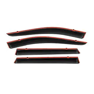 Deflettori Finestrini con Modanatura Cromata Niken Luxury (4 pz) foto 3