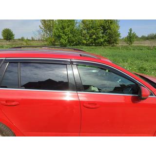 Deflettori Finestrini con Modanatura Cromata Niken Luxury (SW, 4 pz) foto 1