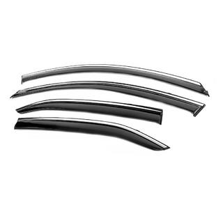 Deflettori Finestrini con Modanatura Cromata Niken Luxury (EU, 4 pz) Toyota Camry 2006-2011 foto 2