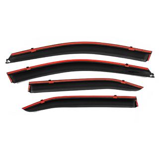 Deflettori Finestrini con Modanatura Cromata Niken Luxury (EU, 4 pz) Toyota Camry 2006-2011 foto 3