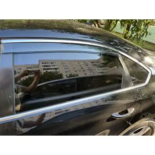 Deflettori Finestrini con Modanatura Cromata Niken Luxury (USA, 4 pz) foto 4
