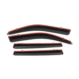 Deflettori Finestrini Cromati Niken Luxury (4 pz) Toyota Land Cruiser Prado 150 2009-2023 foto 4