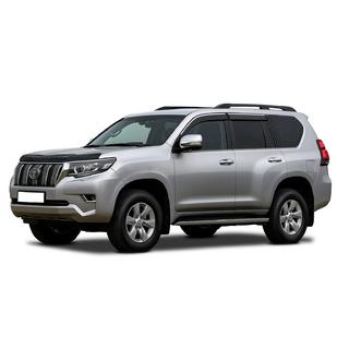 Deflettori Finestrini Cromati Niken Luxury (4 pz) Toyota Land Cruiser Prado 150 2009-2023 foto 1