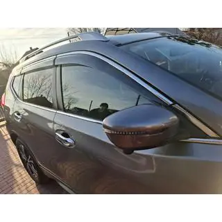 Deflettori finestrini con profilo cromato Niken Luxury (6 pz) foto 1