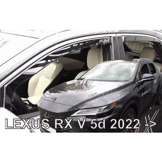 Deflettori aria ad incastro Niken Luxury (4 pz) Lexus RX 2022- foto 3