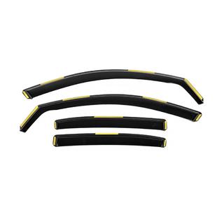 Deflettori finestrini (a incastro, in-channel) Niken Luxury (Liftback, 4 pz) Skoda Octavia II A5 2010-2013 foto 1