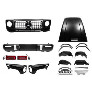 Kit restyling per G63 AMG 2018 (set incompleto) Mercedes G сlass W463 1990-2018 foto 3