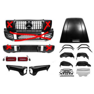 Kit restyling per G63 AMG 2018 (set incompleto) Mercedes G сlass W463 1990-2018 foto 1
