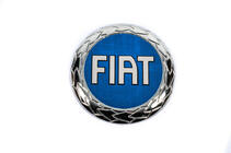 Fiat Emblema Old (blu, autoadesivo) 85 mm foto 1