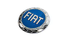 Fiat Emblema Old (blu, autoadesivo) foto 2