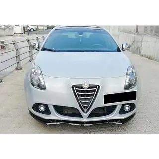 Labbro anteriore DPT (ABS, nero lucido, 3 pezzi) foto 1