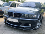 BMW 3 Series E46 1998-2006 Labbro anteriore DPT V-1 (Per M Sport, Nero Lucido) foto 4