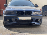 BMW 3 Series E46 1998-2006 Labbro anteriore DPT V-1 (Per M Sport, Nero Lucido) foto 1