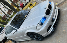 BMW 3 Series E46 1998-2006 Labbro anteriore DPT V-1 (Per M Sport, Nero Lucido) foto 5