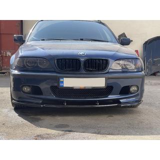Labbro anteriore DPT V-1 (Per M Sport, Nero Lucido)