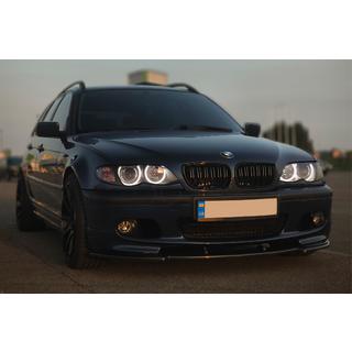 Labbro anteriore DPT V-1 (Per M Sport, Nero Lucido) foto 3