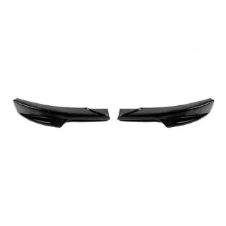 Estensioni Front Flap DPT (per E90 M-Sport 2008-2011, Nero Lucido, 2 pz) foto 4