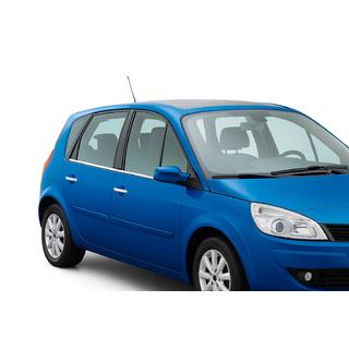 Cornici Esterne Finestrini Acciaio Inox (4 pz) Renault Scenic 1998-2003 foto 1