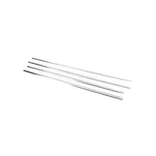 Cornici Esterne Finestrini Acciaio Inox (4 pz) foto 2