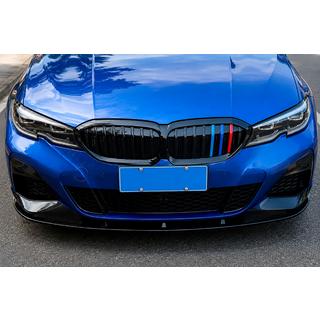 Labbro anteriore DPT V-2 (Per M Technic, Nero Lucido) BMW 3 Series G20/G21 2018- foto 2