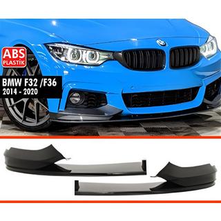 Labbro anteriore DPT V-4 (per M Technic, Nero Lucido) BMW 4 Series F32/F33/F36 2012-2020