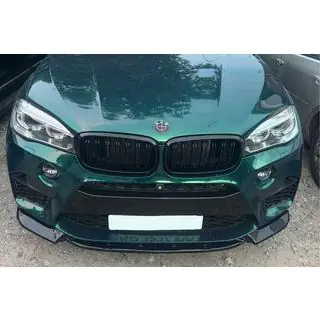 Labbro anteriore DPT V-2 (per X5M F85, nero lucido) foto 4