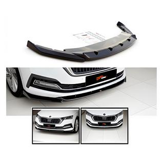 Front Lip DPT (Nero Lucido) Skoda Octavia IV A8 2020- foto 2