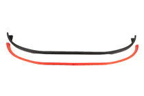 Labbro anteriore universale DPT Red (ABS, nero lucido) foto 5