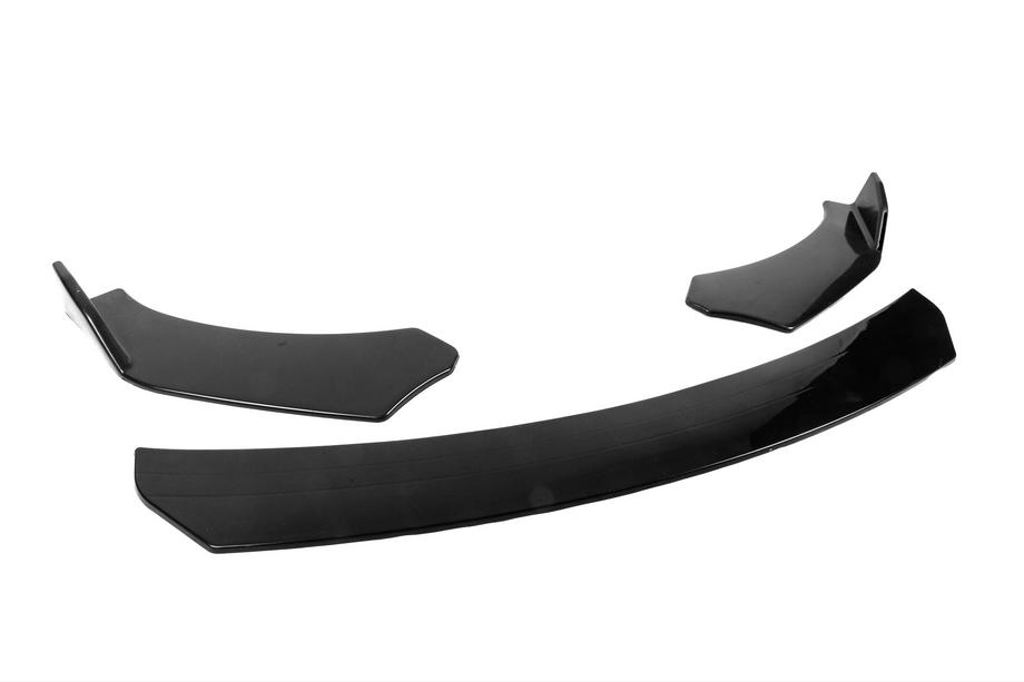 Splitter anteriore universale DPT V-4 (ABS, nero lucido) Foto 4