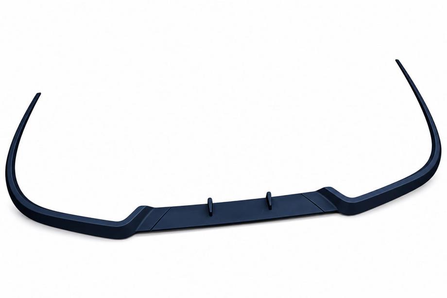 Splitter anteriore universale DPT V-6 (ABS, nero lucido) Foto 2
