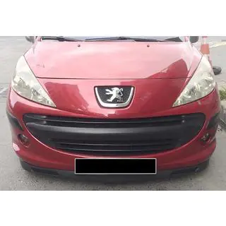 Splitter anteriore universale DPT V-8 (ABS, nero lucido) foto 2
