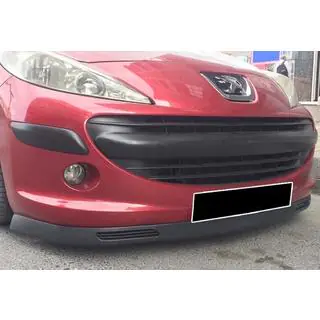 Splitter anteriore universale DPT V-8 (ABS, nero lucido) foto 3