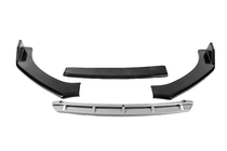 Labbro anteriore universale DPT Black V-2 (ABS, nero lucido/grigio) foto 4