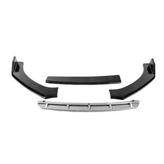 Labbro anteriore universale DPT Black V-2 (ABS, nero lucido/grigio) foto 4