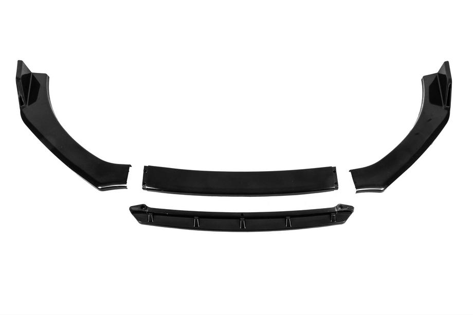 Splitter anteriore universale DPT Black V-2 (ABS, nero lucido) Foto 4