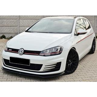 Labbro anteriore DPT V-2 (per GTI, 2012-2017, nero lucido) foto 2
