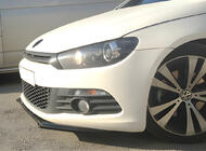 Volkswagen Scirocco 2008-2017 Front Lip DPT (2008-2017, Nero Lucido) foto 1