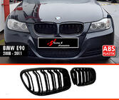 BMW 3 Series E90/E91 2005-2011 Griglie M-Look (2008-2011, Nero Lucido) foto 2