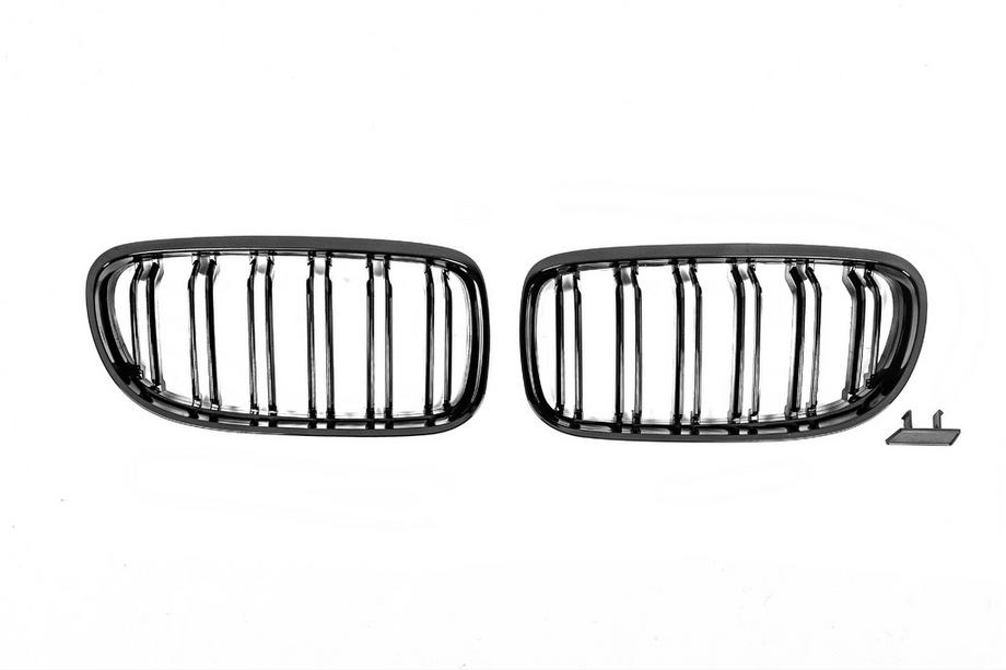 BMW 3 Series E90/E91 2005-2011 Griglie M-Look (2008-2011, Nero Lucido) Foto 3