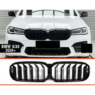 Griglie a doppio rene M-Look (2021-2023, nero lucido) BMW Serie 5 G30/G31 2017–2023 foto 3