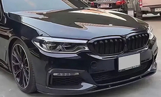 BMW Serie 5 G30/G31 2017–2023 Calandra M-Look (2017-2020, Nero Lucido) foto 3
