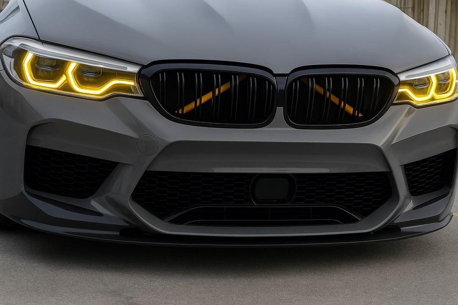 BMW Serie 5 G30/G31 2017–2023 Calandra M-Look (2017-2020, Nero Lucido) Image