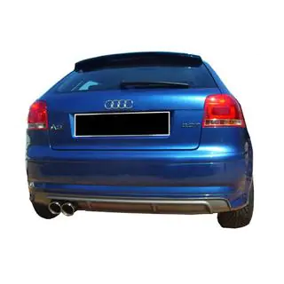 Diffusore Posteriore DPT (2005-2008, Coupe, Nero Lucido) foto 2