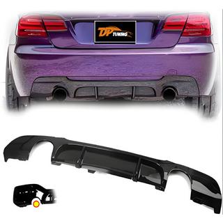 Diffusore Posteriore DPT V-6 (per E90 M-Sport, Nero Lucido) BMW 3 Series E90/E91 2005-2011 foto 1