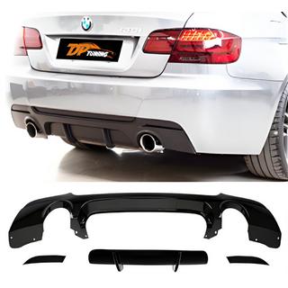 Diffusore Posteriore DPT (per E92 M-Sport, Nero Lucido) BMW 3 Series E92/E93 2006–2013