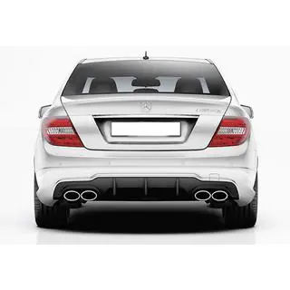 Diffusore Posteriore DPT (2011-2014, per AMG SD, Nero Lucido) foto 3